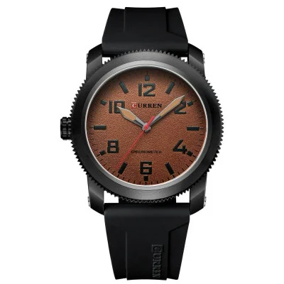 Чоловічий годинник Curren 8454 Black-Brown