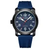 Чоловічий годинник Curren 8454 Black-Blue фото 2