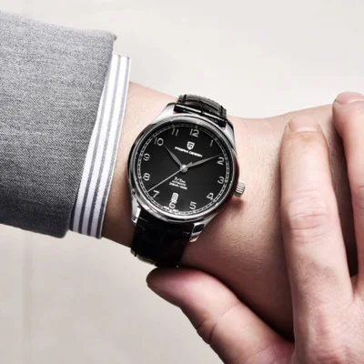 Чоловічий годинник Pagani Design YS003 Silver-Black