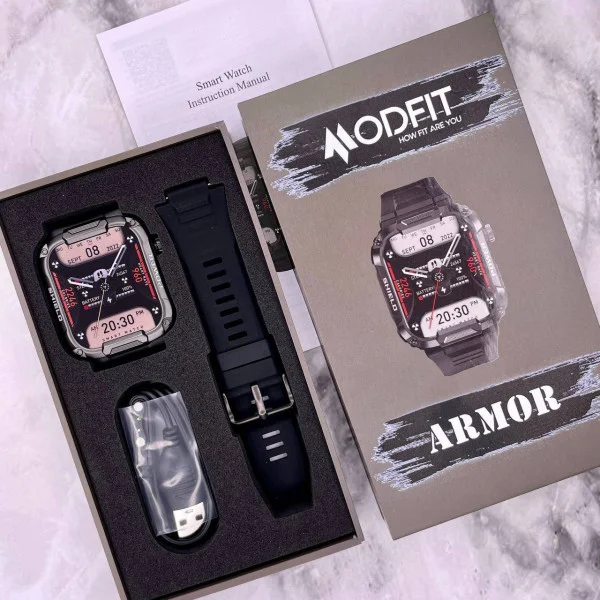 Розумний годинник Modfit Armor All Black фото 3
