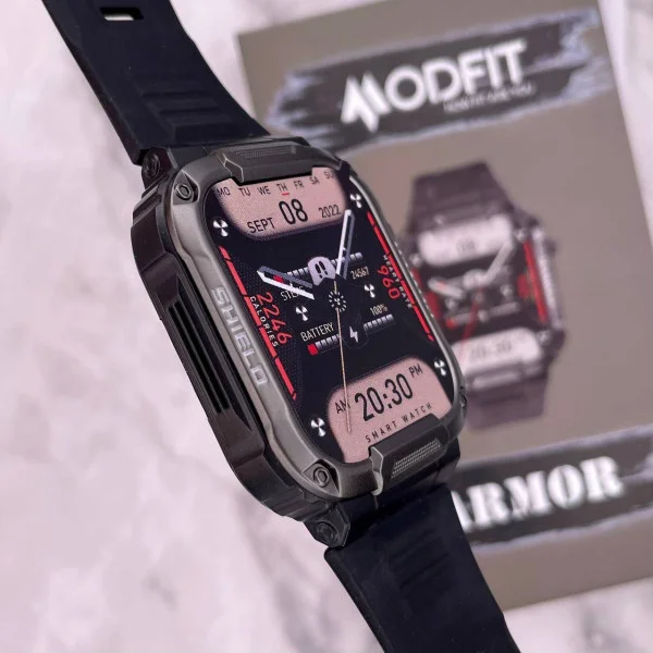 Розумний годинник Modfit Armor All Black фото 5