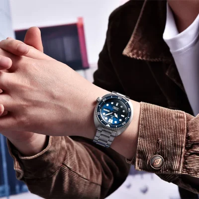 Чоловічий годинник Pagani Design PD-1696 Silver-Blue