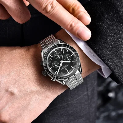 Чоловічий годинник Pagani Design PD-1701 Silver-Black