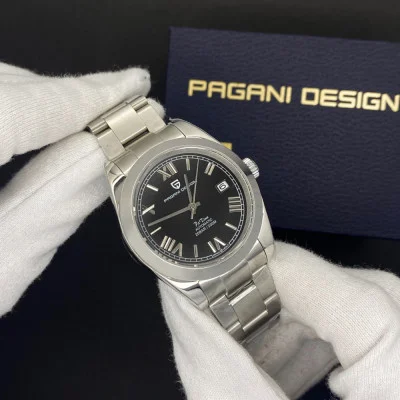 Чоловічий годинник Pagani Design PD-1691 Silver-Black