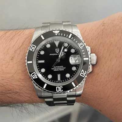 Чоловічий годинник Pagani Design PD-1661 Silver-Black