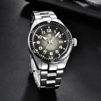 Pagani Design PD-1649 Silver-Black Metal