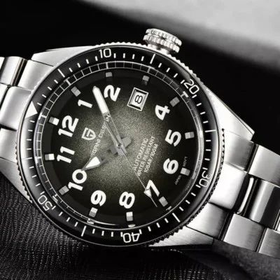 Pagani Design PD-1649 Silver-Black Metal