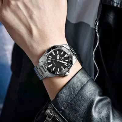 Чоловічий годинник Pagani Design PD-1617 Silver-Black