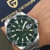 Мужские часы Pagani Design PD-1617 Silver-Green фото 3