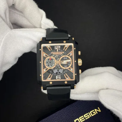 Мужские часы Pagani Design PD-1725 Black-Black