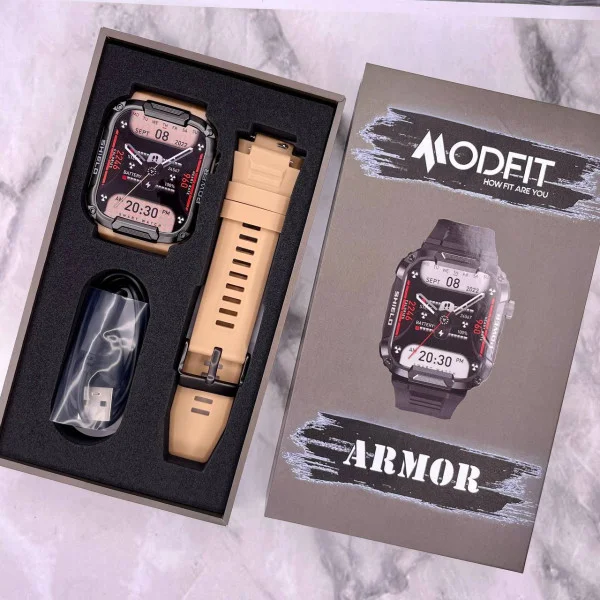 Розумний годинник Modfit Armor Khaki фото 3