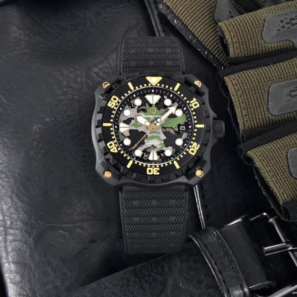 Мужские часы Pagani Design YN009 Black-Camo фото 3