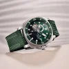 Чоловічий годинник Pagani Design PD-1736 Silver-Green фото 5