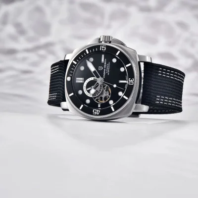 Чоловічий годинник Pagani Design PD-1736 Silver-Black