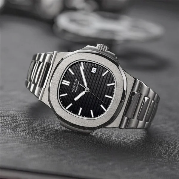 Чоловічий годинник Pagani Design PD-1753 Silver-Black фото 5