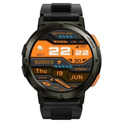Спортивные Умные Часы Kospet Tank T2 Black + Спортивные Режимы, Водозащита, Звонки