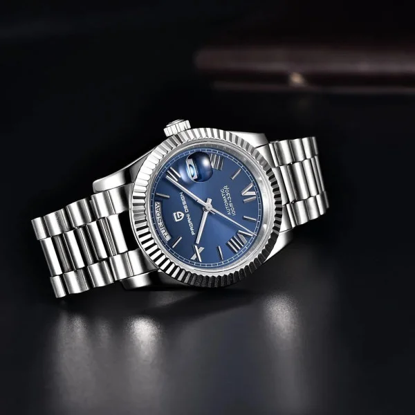 Чоловічий годинник Pagani Design PD-1752 Silver-Blue фото 3
