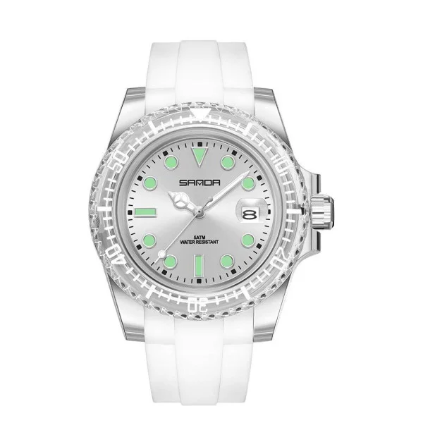 Жіночий годинник Sanda 9007 White фото 1