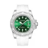 Жіночий годинник Sanda 9007 White-Green фото 2