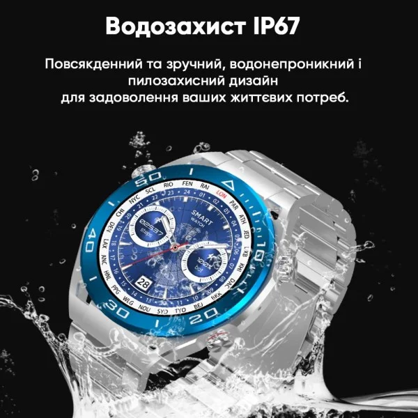 Смарт часы Modfit SK4 Ultimate Black фото 23