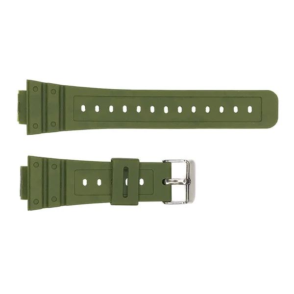 Ремінець для годинника Skmei 1628AGWT Army Green-White фото 1