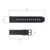 Ремешок для часов Skmei 1502BK Black фото 4