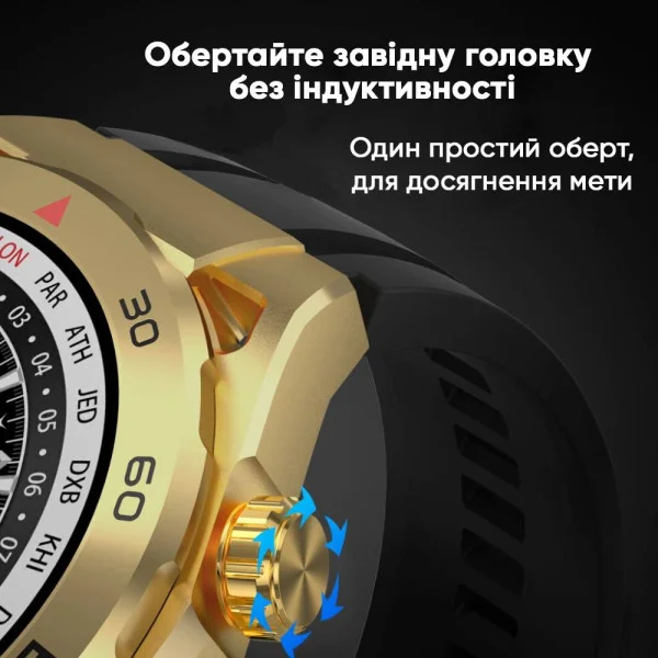 Розумний годинник Modfit SK4 Ultimate Gold фото 13