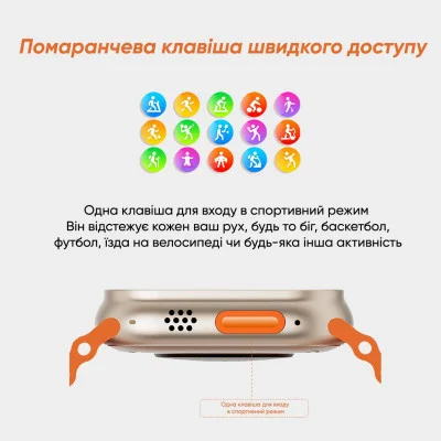 Смарт часы Modfit S28 Ultra Silver