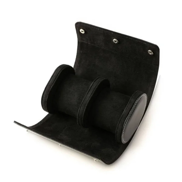 Аксессуары к часам Коробка для двох годинників Roll Black фото 1