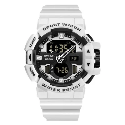 Чоловічий годинник Sanda 3129 White