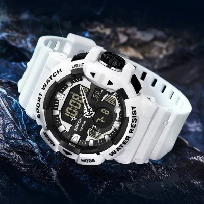 Чоловічий годинник Sanda 3129 White