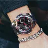 Мужские часы Sanda 6015 Black-Red фото 4