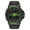 Чоловічий годинник Sanda 6025 Dark Green фото 2