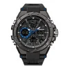 Чоловічий годинник Sanda 6008 Black-Blue фото 2
