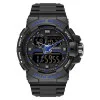 Мужские часы Sanda 6025 Black-Blue фото 2