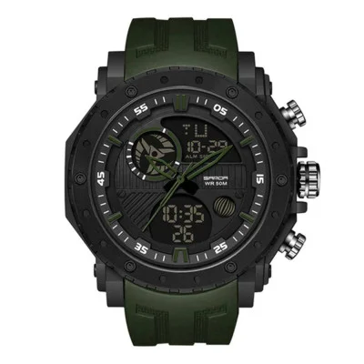 Чоловічий годинник Sanda 6012 Army Green