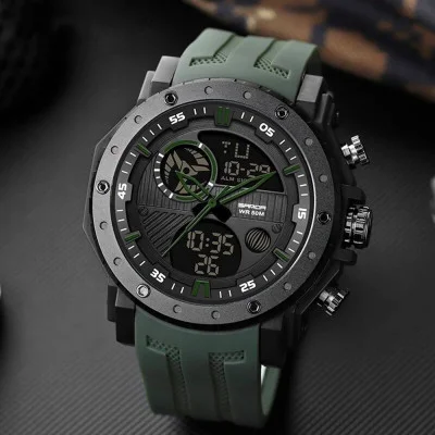 Мужские часы Sanda 6012 Army Green