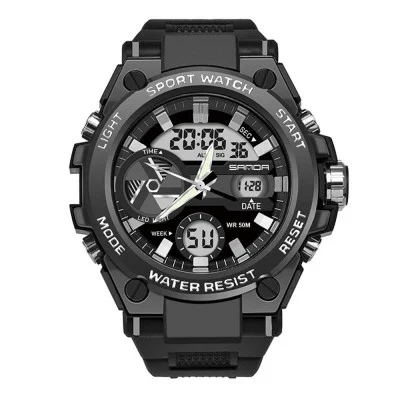 Мужские часы Sanda 3311 Black-White