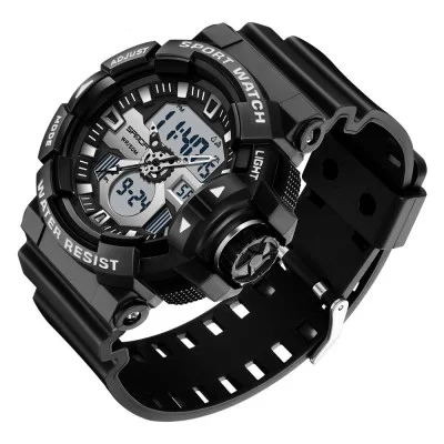 Мужские часы Sanda 3129 Black-White