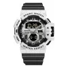 Чоловічий годинник Sanda 3129 White-Black фото 2