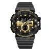 Чоловічий годинник Sanda 3129 Black-Gold фото 2