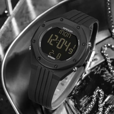 Мужские часы Sanda 6093 All Black