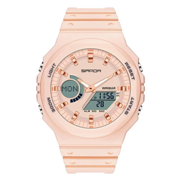 Жіночий годинник Sanda 6016 Pink фото 1