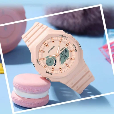 Женские часы Sanda 6016 Pink