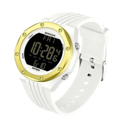 Чоловічий годинник Sanda 6093 White-Gold