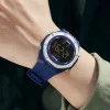 Мужские часы Sanda 6093 Blue-Silver фото 4