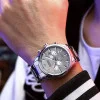 Чоловічий годинник Curren 8446 All Silver фото 4