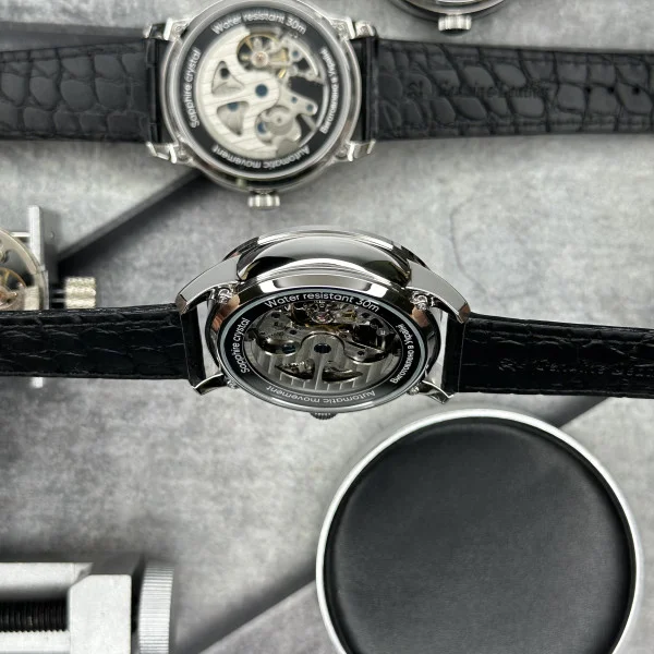 Мужские часы скелетон Awarder 043 Ахтырка I Города Герои, японський механизм фото 7