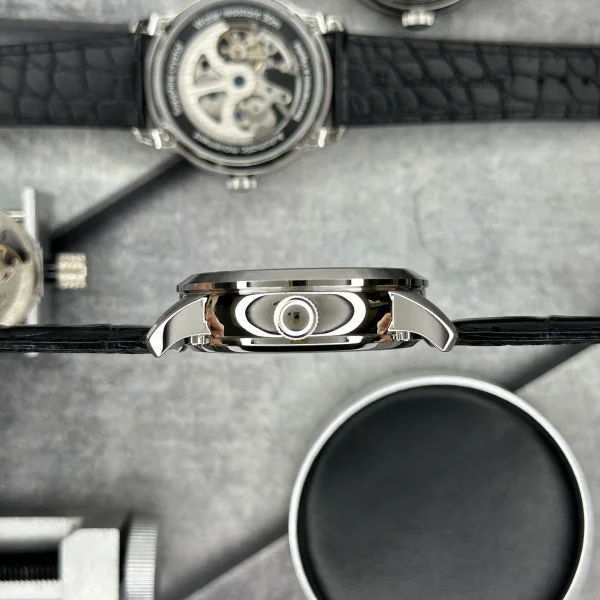 Мужские часы скелетон Awarder 043 Ахтырка I Города Герои, японський механизм фото 8