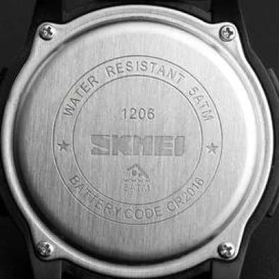 Чоловічий годинник Skmei 1206 All Black